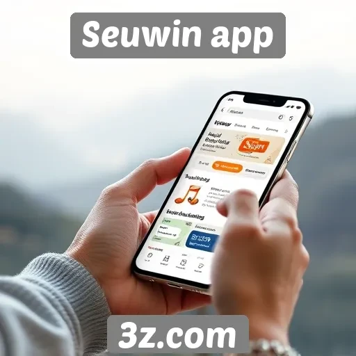 Navegação intuitiva no site Seuwin app